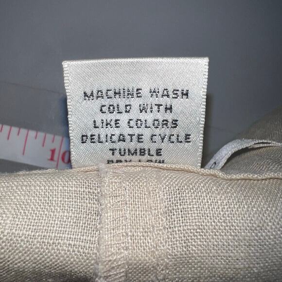 Max Studio Women’s Size 10 Boho Maxi Linen 
Dramatic Side Vents Minimalist Skirt - Picture 7 of 7